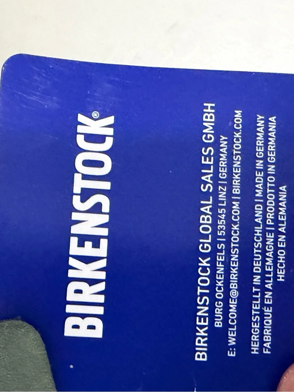 Birkenstock Green Suede Double-Strap Sandals
